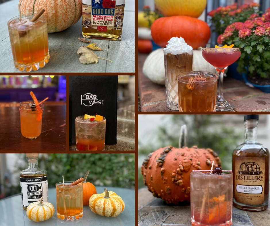 Photo collage of Old Fashioned cocktails in Lake Genevea