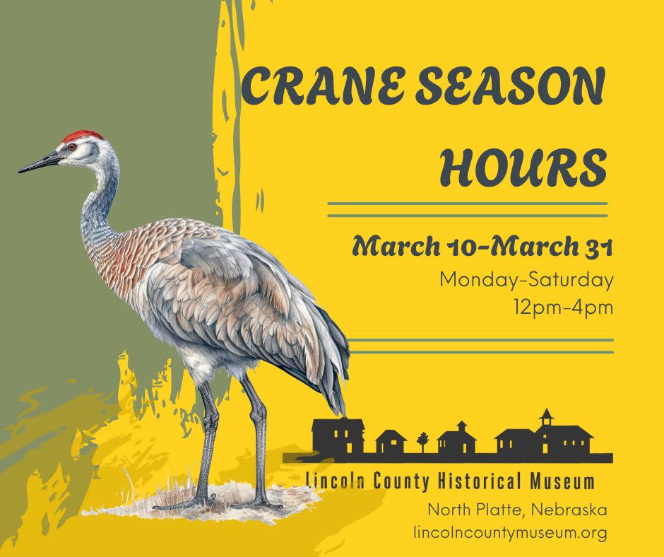 Lincoln County Historical Museum Sandhill Crane Hours 2026