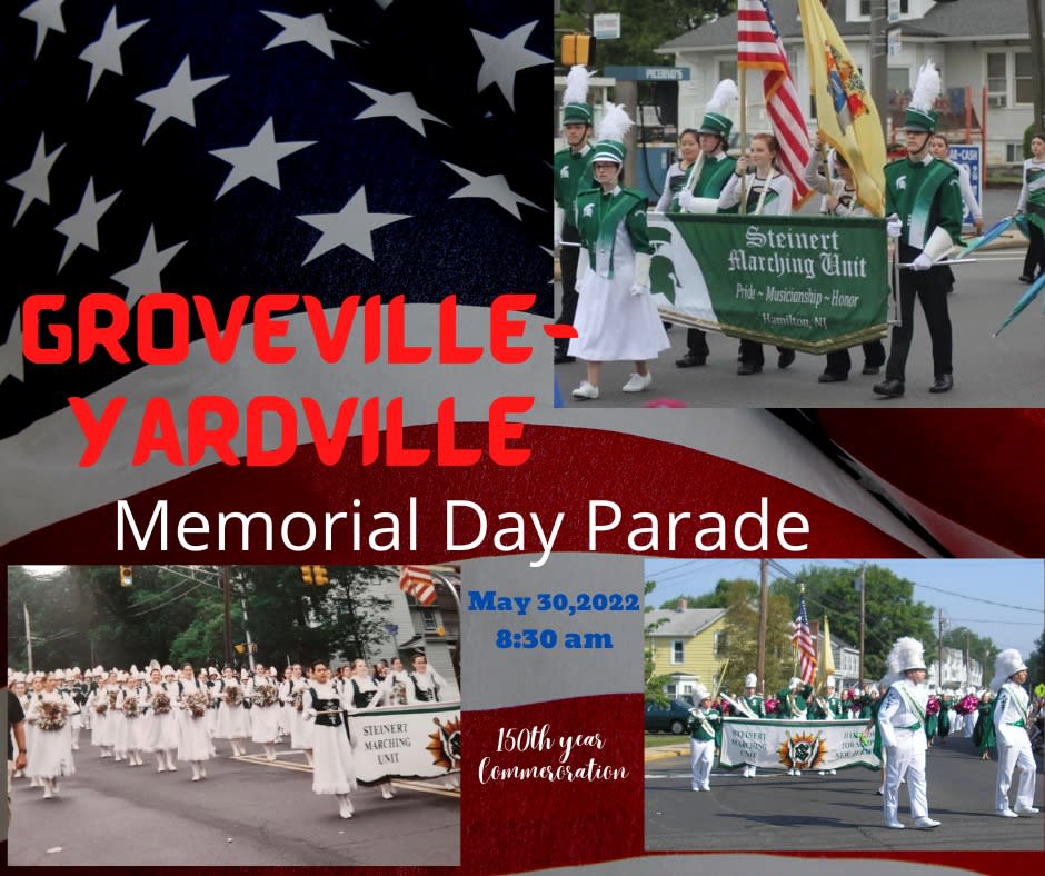 Groveville Yardville Memorial Day Parade 2022 Infographic