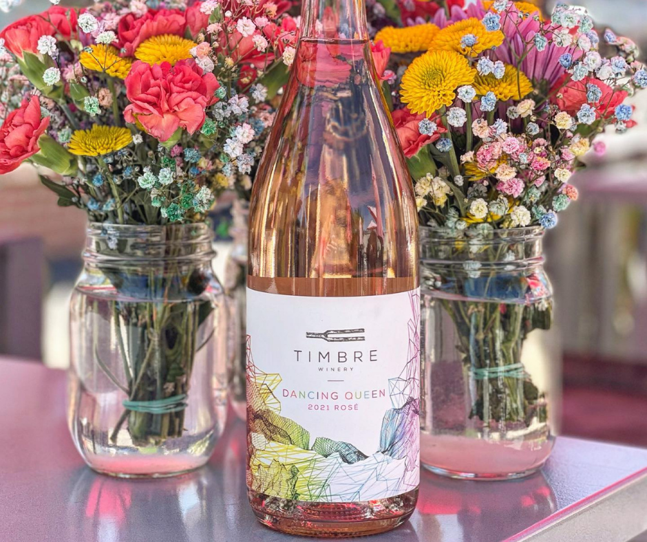 Timbre Winery's wine produced for Pride