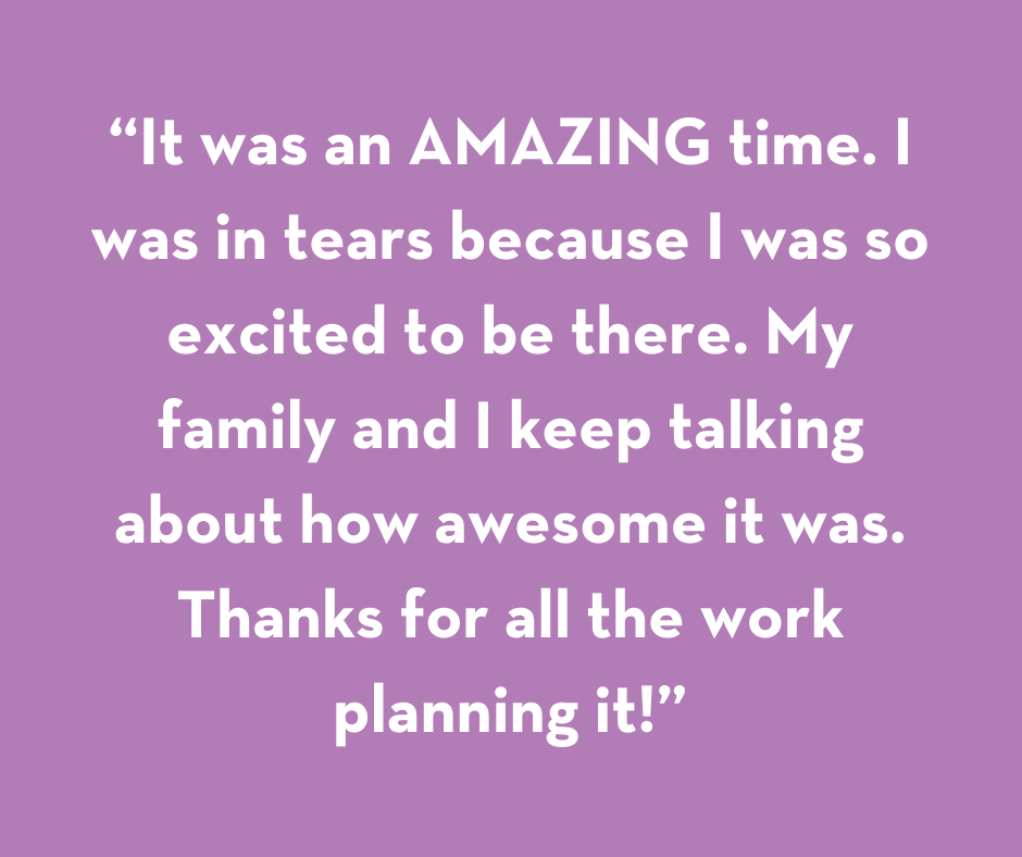 Fireworks testimonial