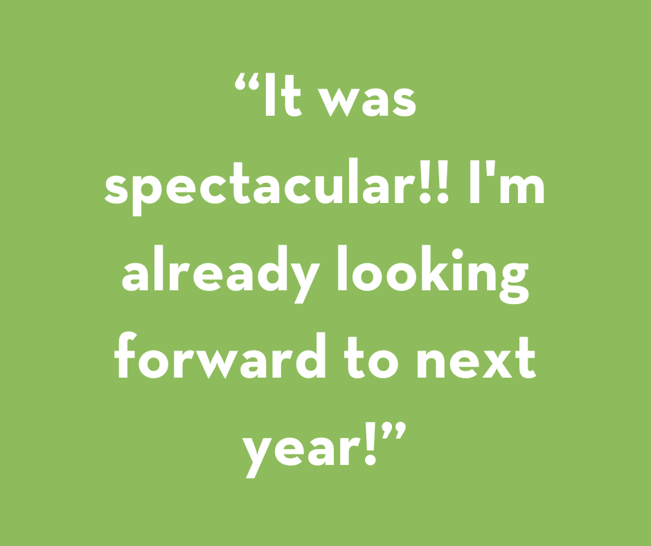 Fireworks testimonial
