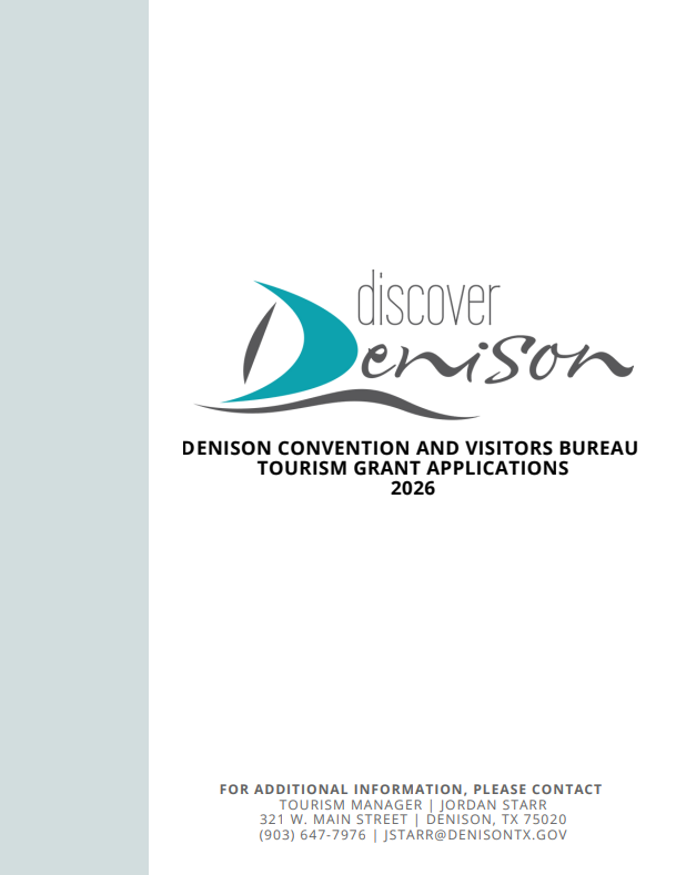 Grant Request Discover Denison Cover