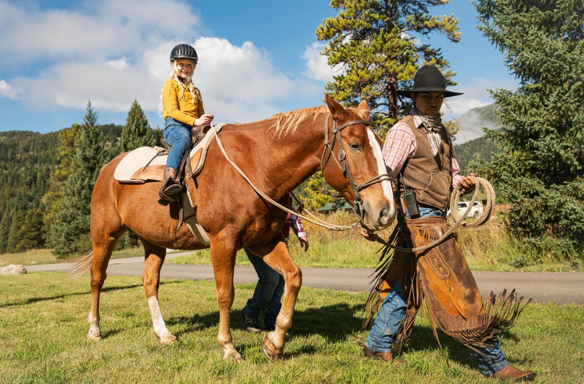 Horseback at 320 Guest Ranch