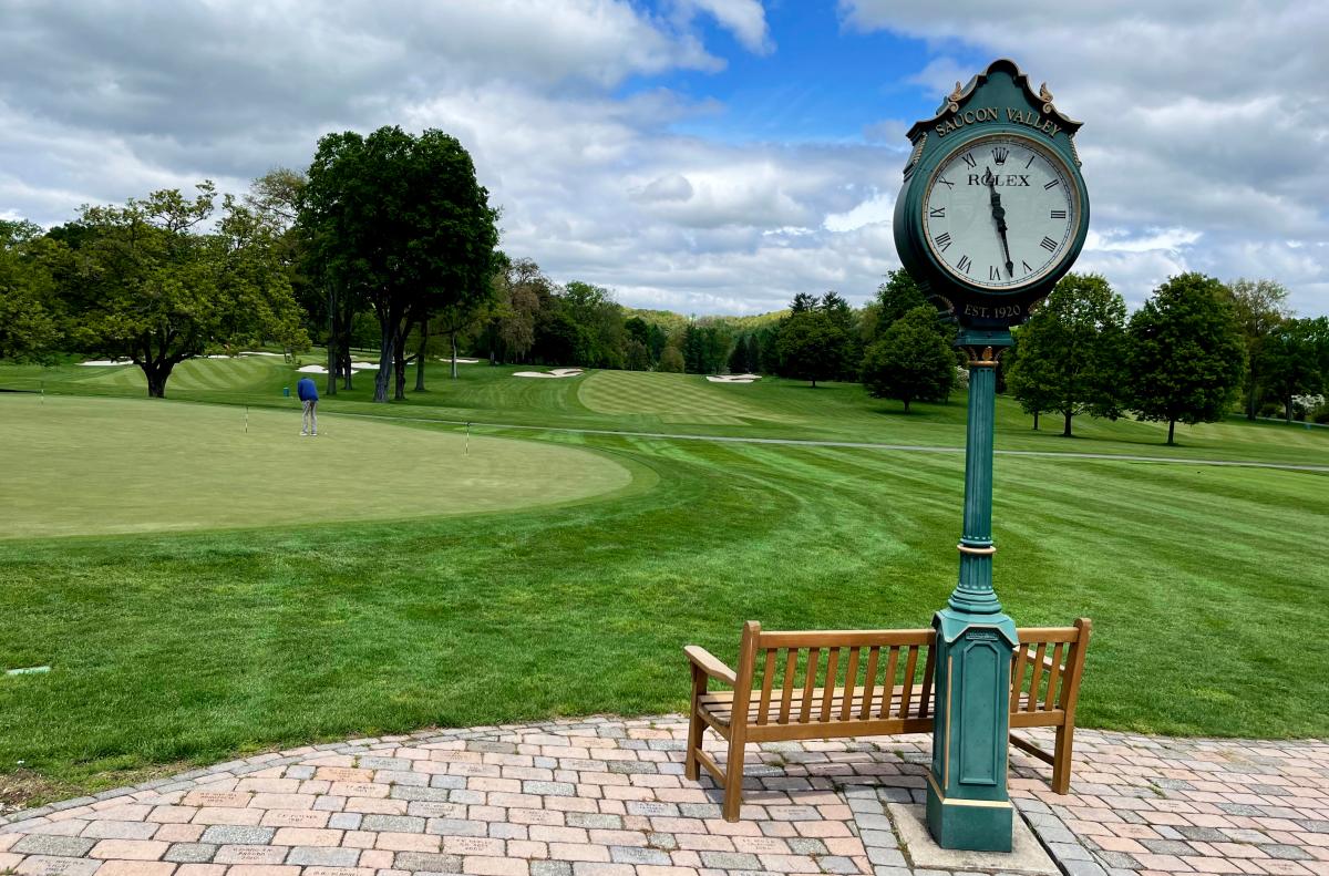 The Rolex Clocktower at Saucon Valley Country Club