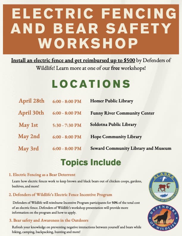 Seward Cares For Its Bears Workshop