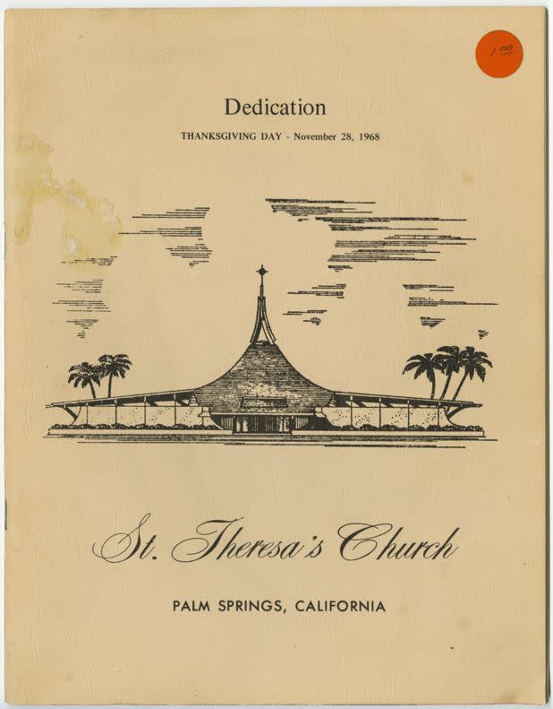 st theresa church palm springs william cody