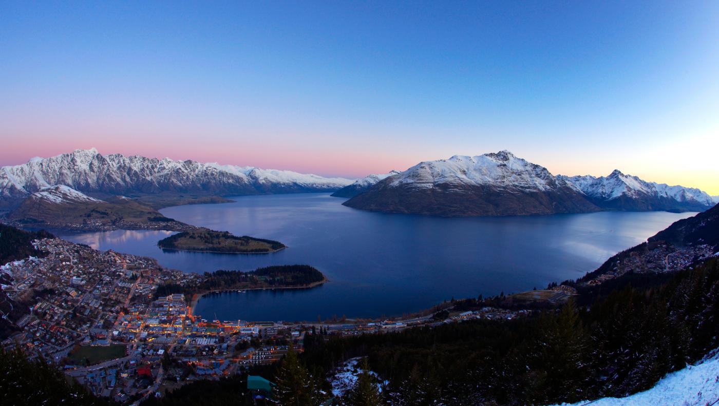 Queenstown Aerial Winter Views 2008 16