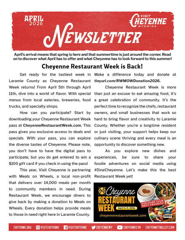 April 2026 Newsletter