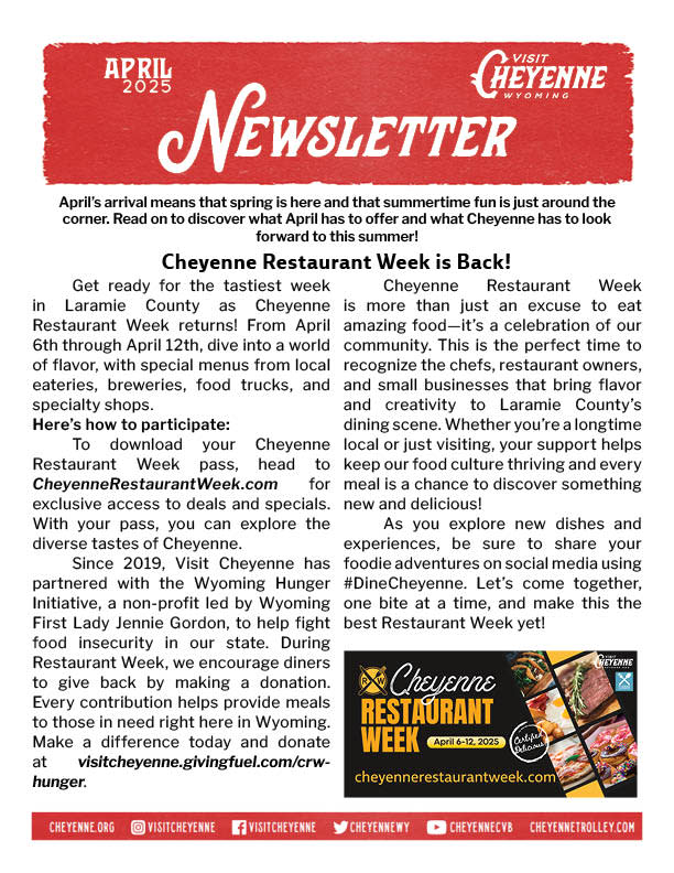 april 2025 Newsletter