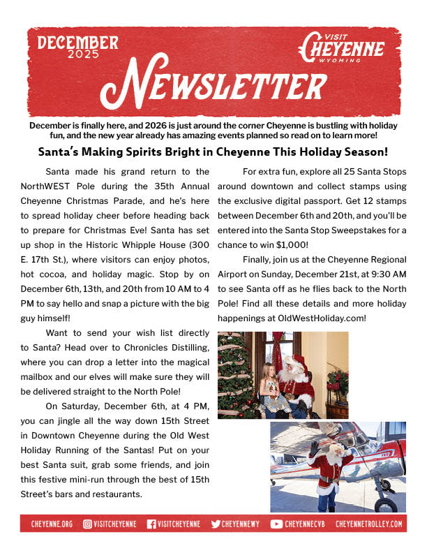 December 2025 Newsletter