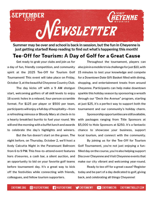 September 2025 Newsletter