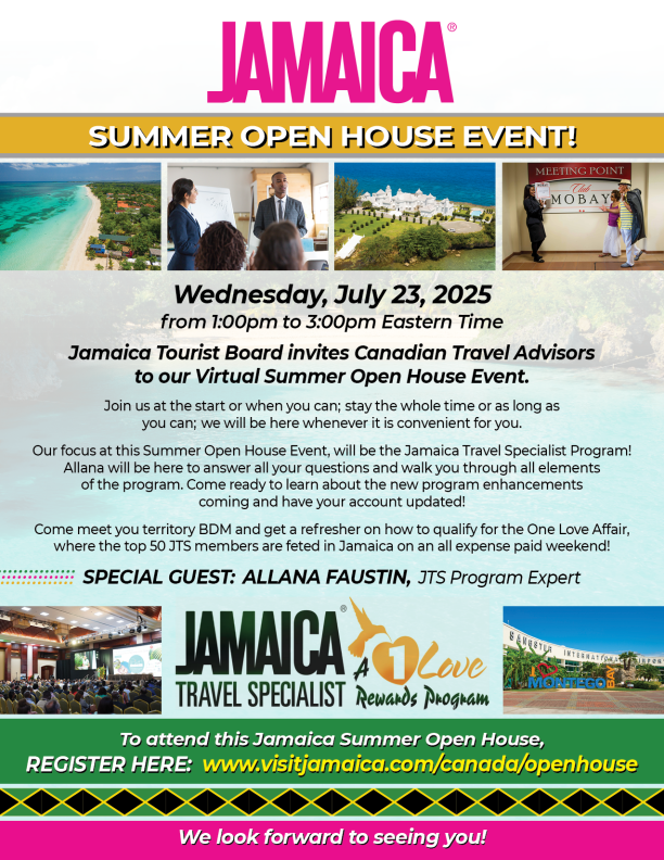 The 2025 Jamaica Summer Open House