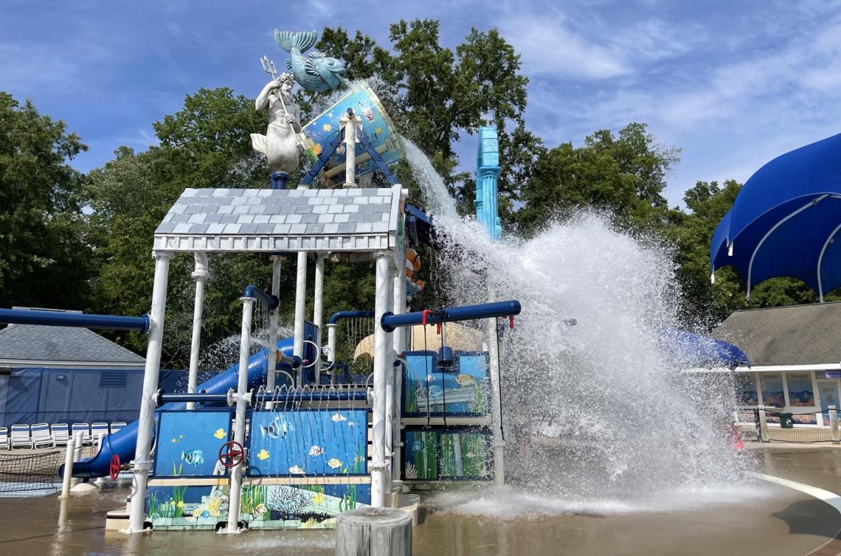 Powder Springs Park Splash Pad - Roman Fountains