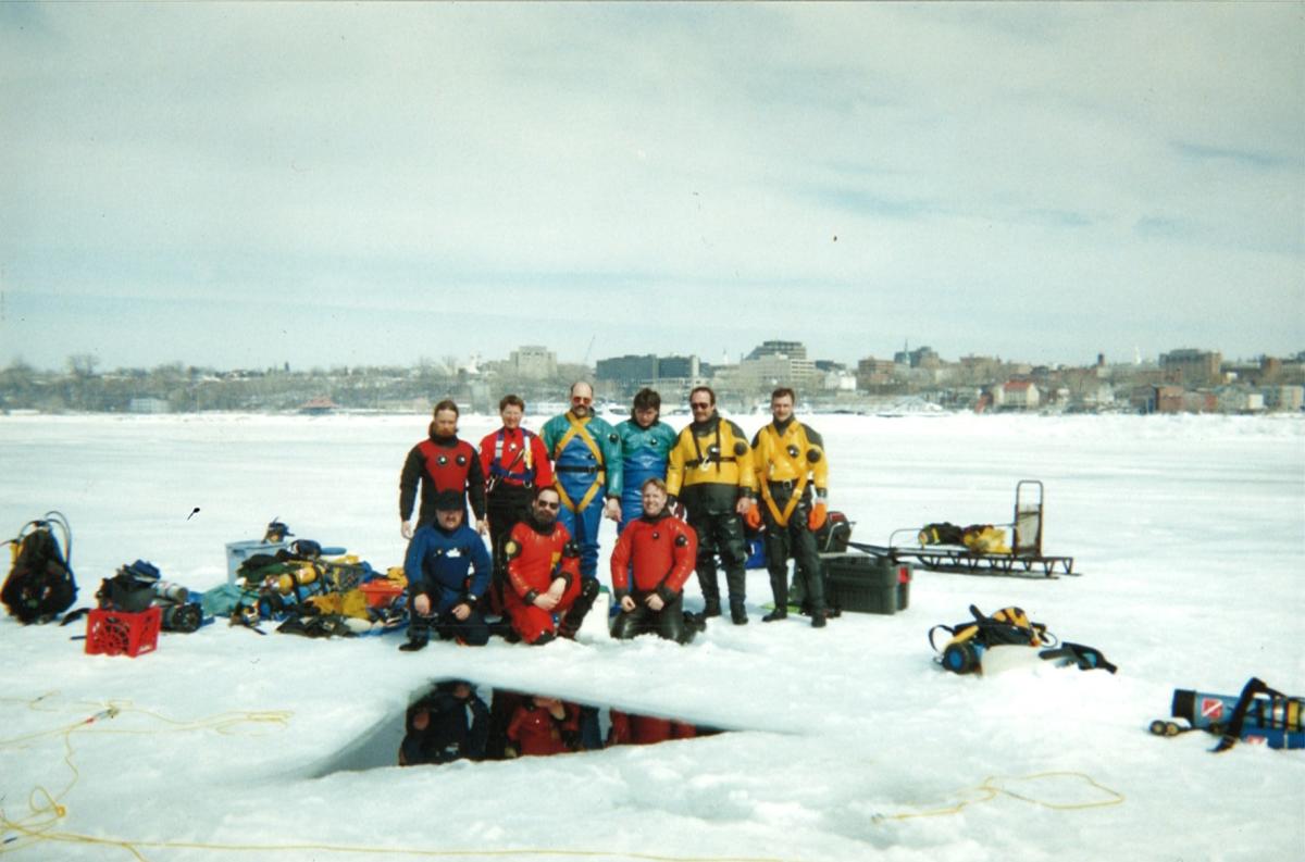 Winter Diving - Waterfront Diving Center - Lake Champlain