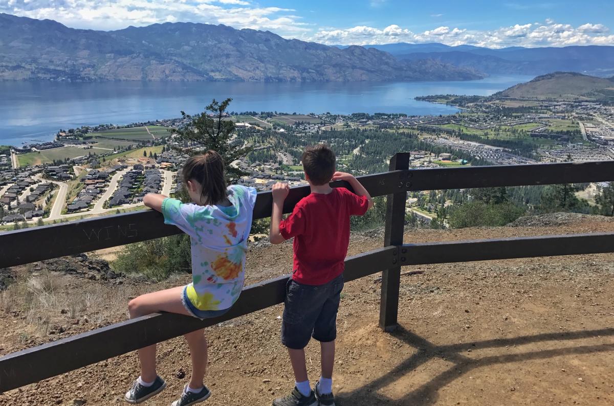 View from the top of Mount Boucherie