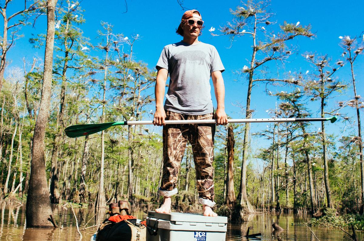 Bayou Vermilion Excursion: Standing Paddleboard