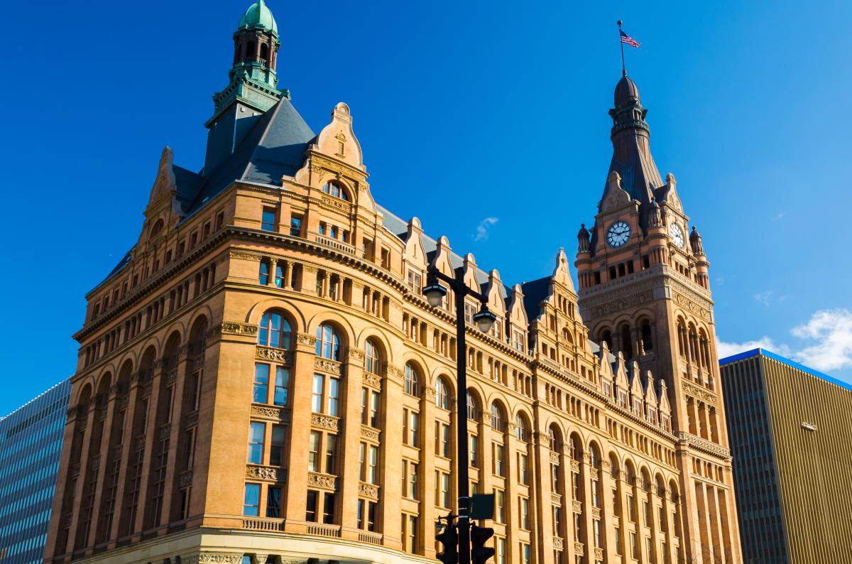 Milwaukee City Hall Exterior Tower