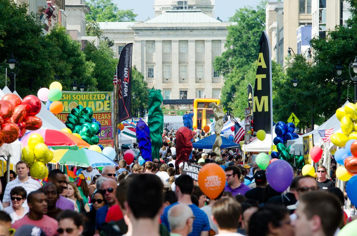 Out! Raleigh Pride Returns, June 25, to Downtown Raleigh