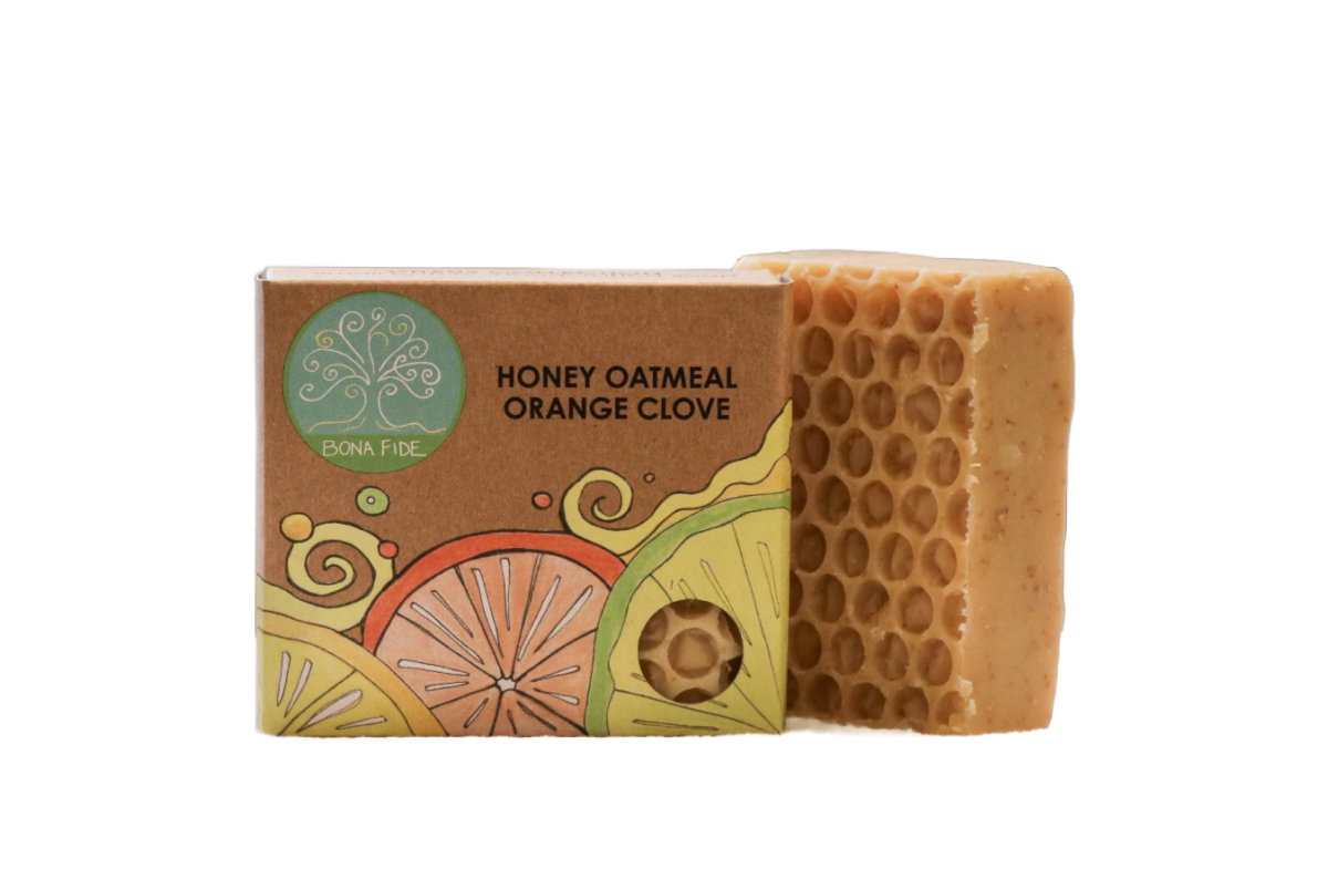 Bona Fide Honey Oatmeal Orange Clove Soap