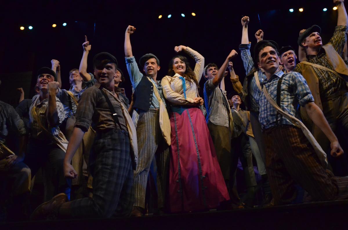 Disney's Newsies put on by the Springfield Little Theatre