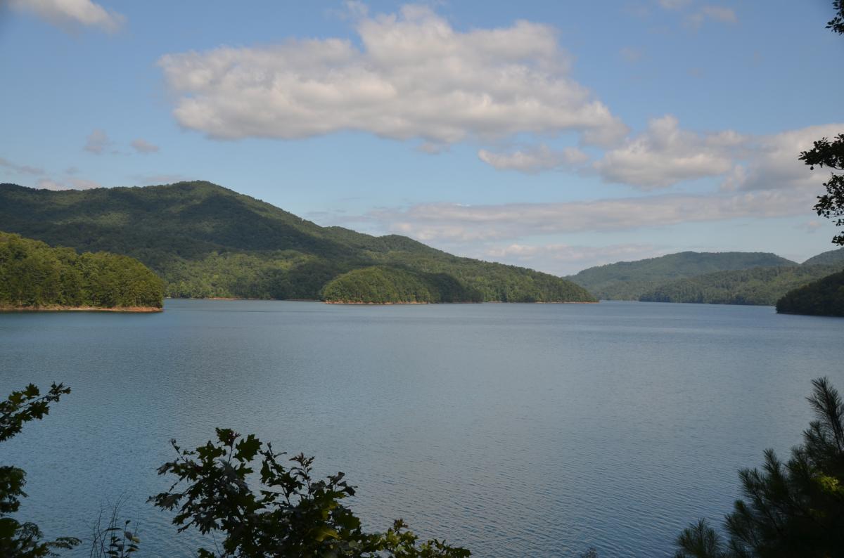 North Shore of Fontana Lake