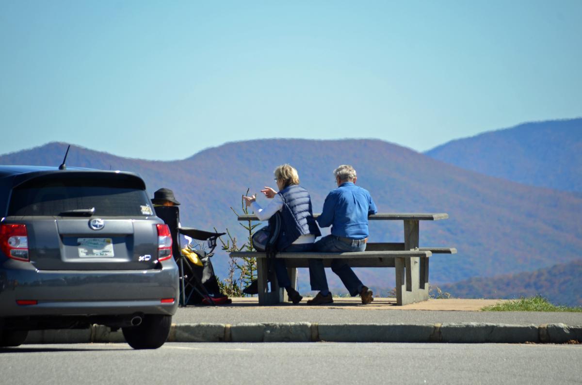 Picnic on Waterrock Knob