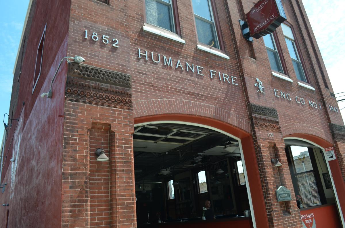 Five Saints Distillery Exterior