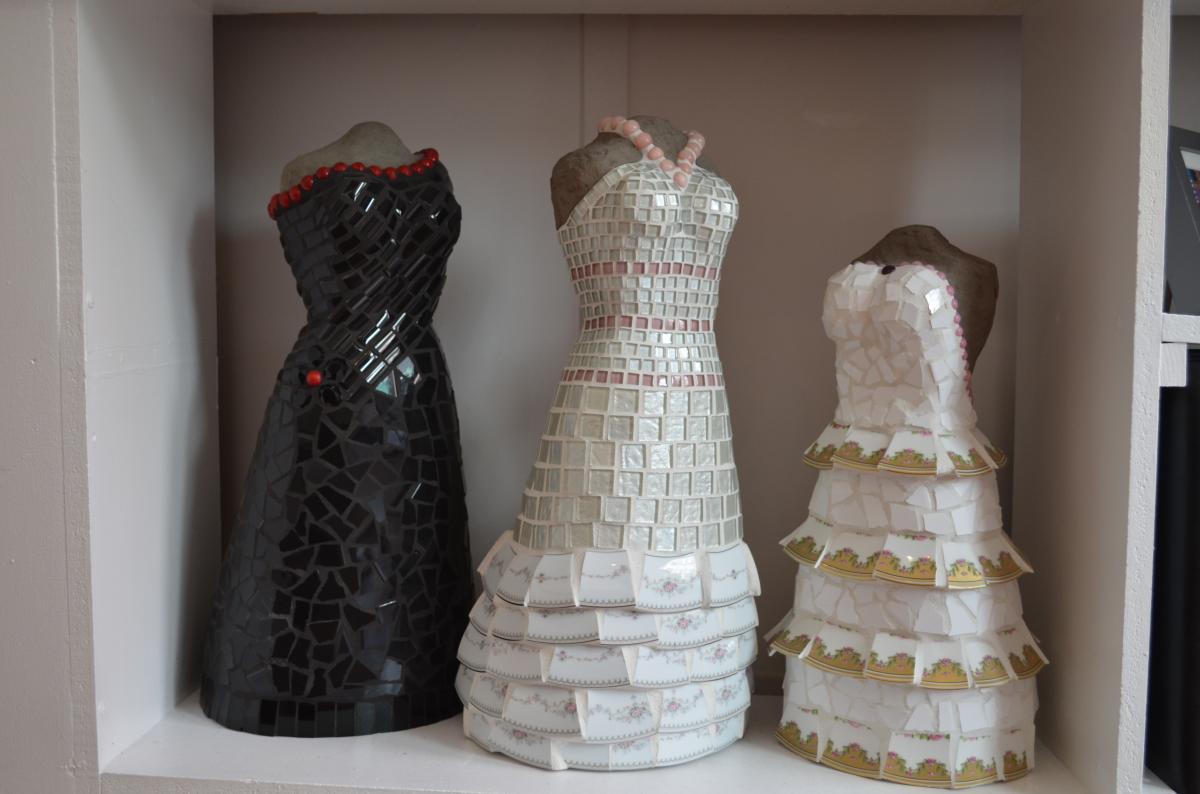 Bluestone Gallery Dress Sculptures
