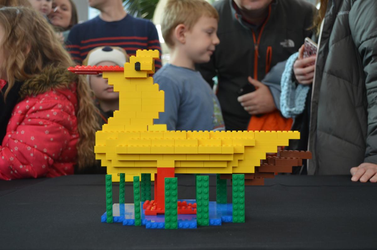 LEGOLAND Master Builder Duck Sculpture