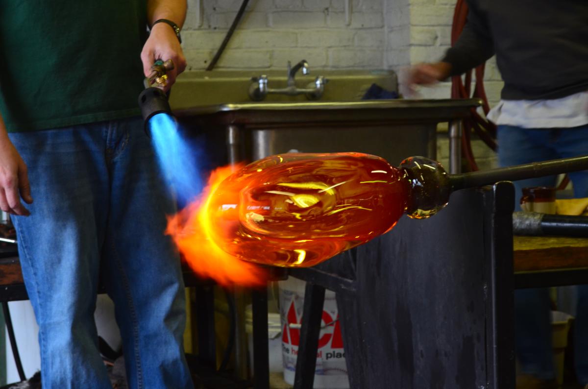 Centrifugal force is important. So is a good fire.