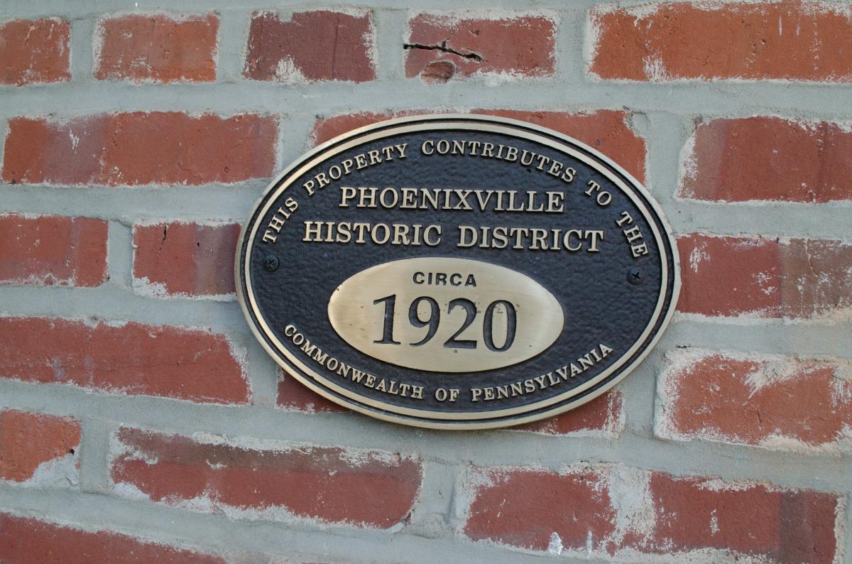 Forge Theater is part of the Phoenixville Historic District