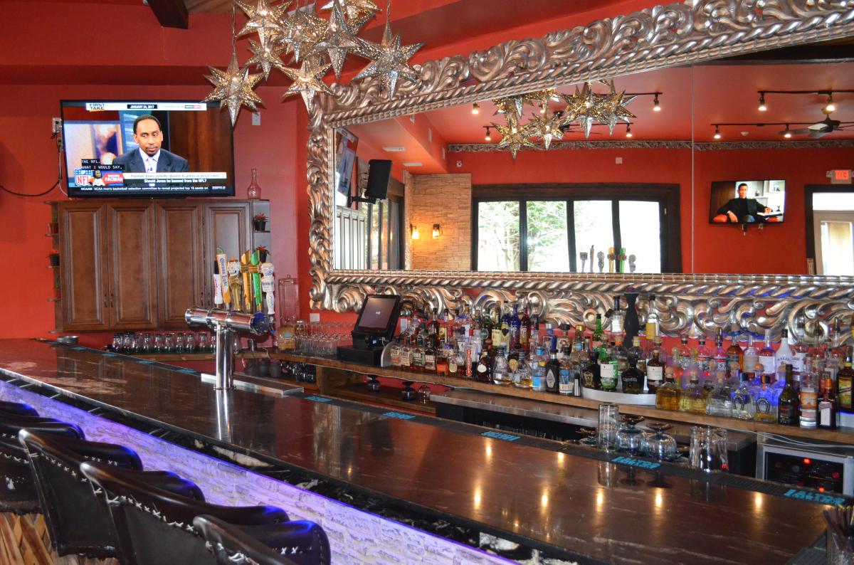 Mezcal Bar at Coyote Crossing Mexican Restaurant