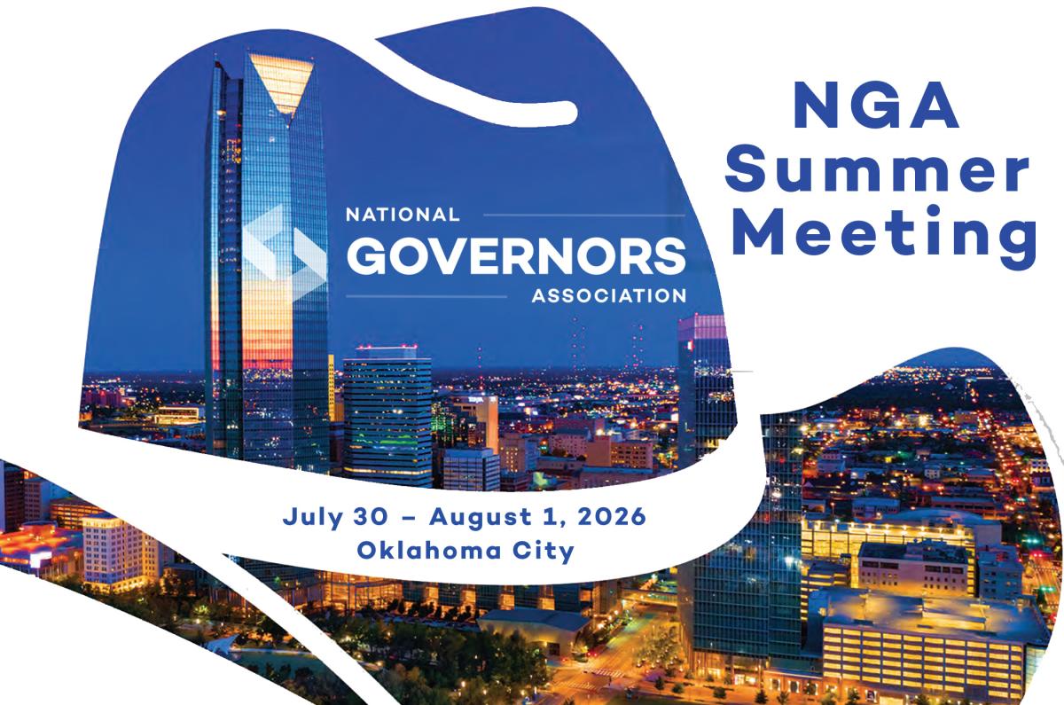 National Governors Association Meeting logo