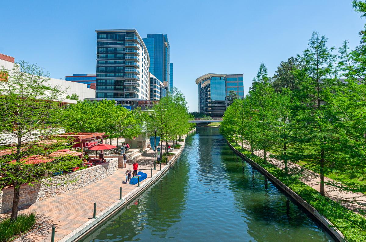 The Waterway near Waterway Square