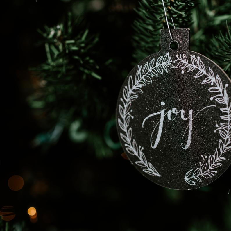 Generic Joy Christmas Ornament