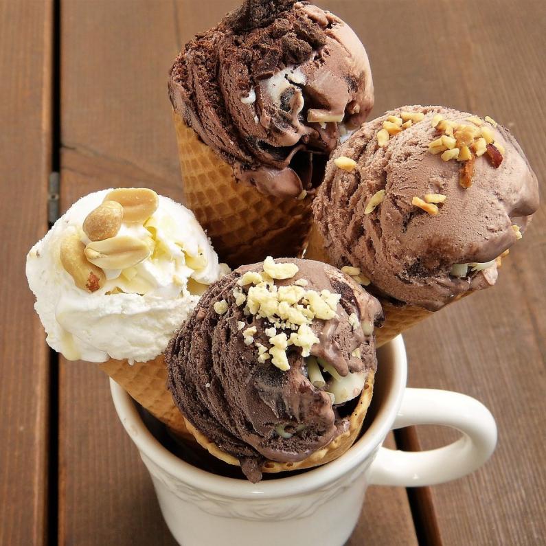Ice Cream Cones in mug