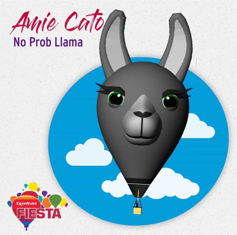 The No Prob Llama Hot Air Balloon.