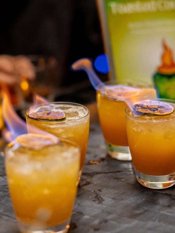 Cocktails - Toasted Cocolada - SYN Rooftop Bar - Reston - AC Marriott - RVE Press Photos