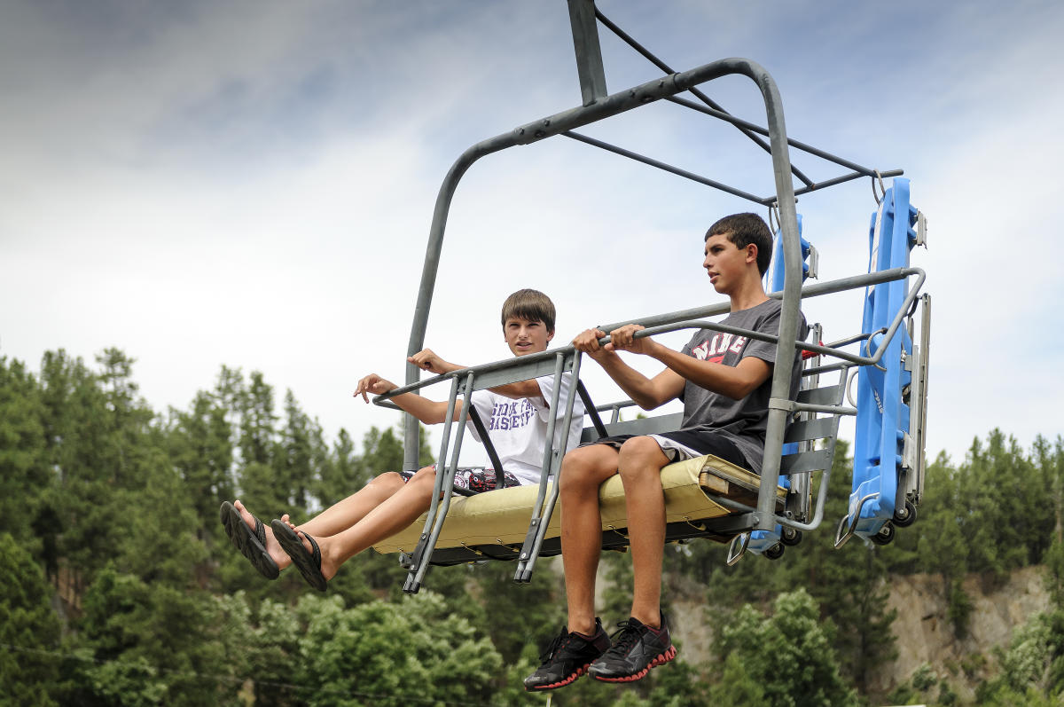 Rushmore Tramway Adventures Chairlift