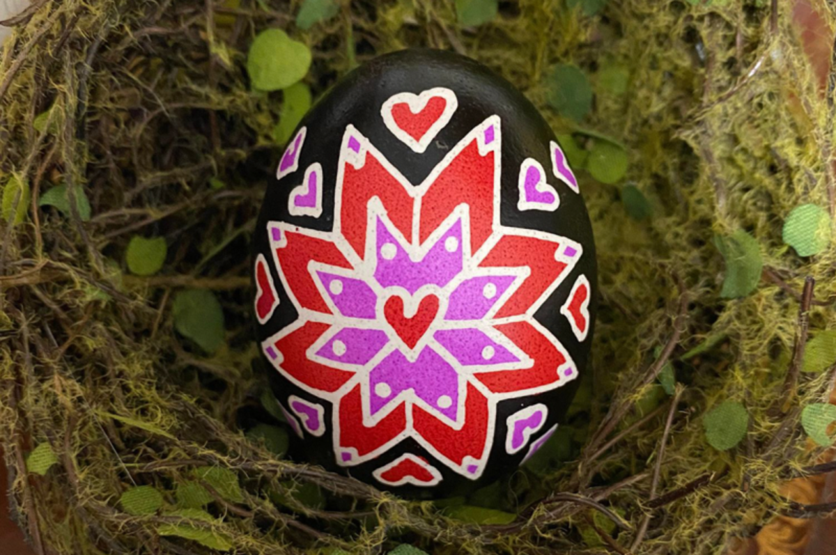 Valentine Pysanky Class