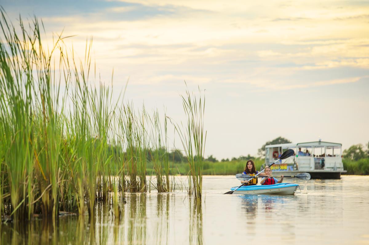 Kayaking the Delta