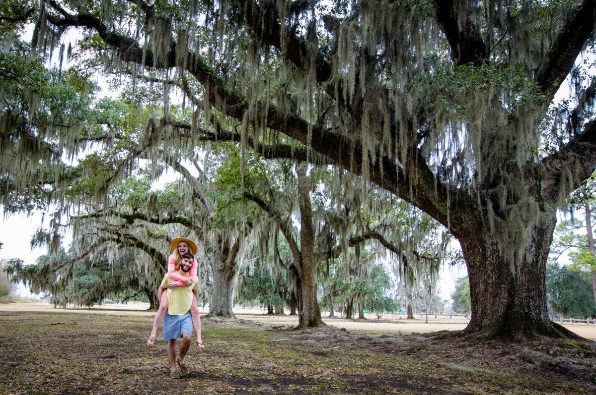 Piggybacking Fontainebleau State Park