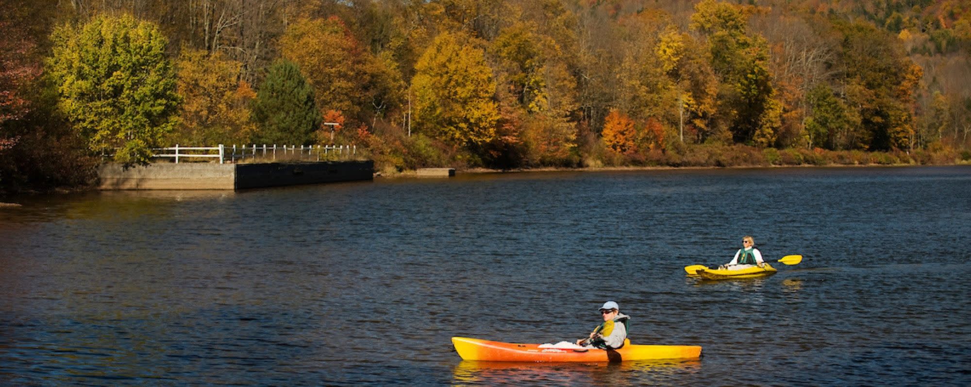 Kayaking on Wawaka Lake