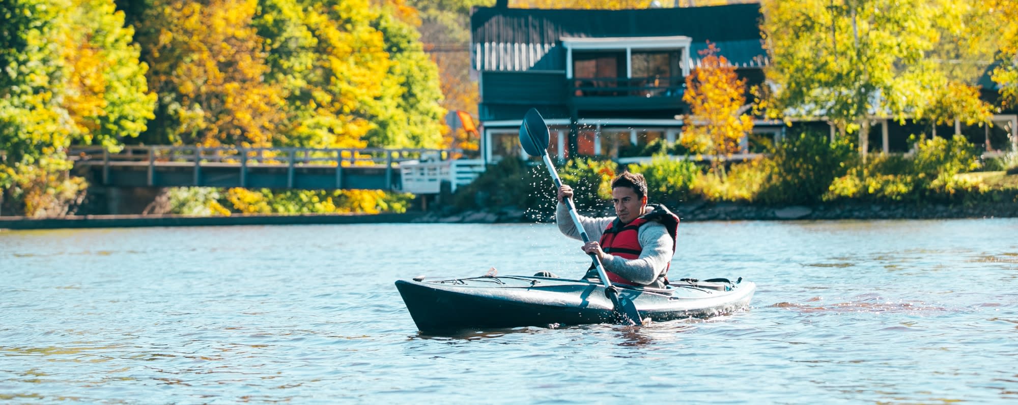 Kayaking in the Catskills - Fall - Photo by Beautiful Destinations