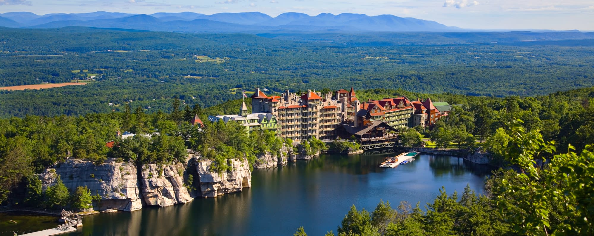 Mohonk Mountain House in Summer - Jim Smith Photography