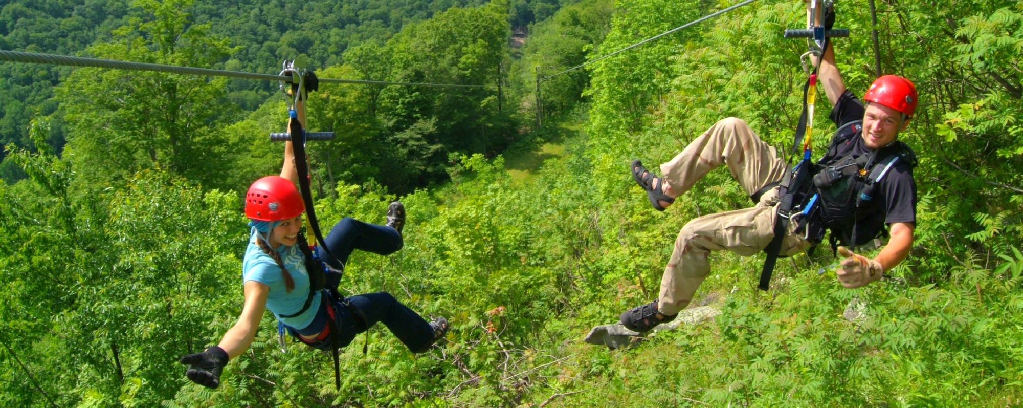 Zipline tour package - hunter mountain