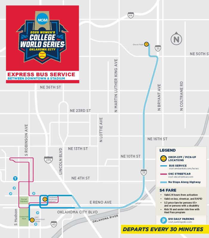 WCWS Route