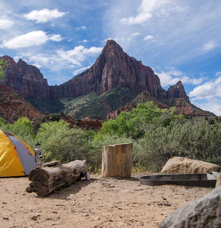 Camping in Zion