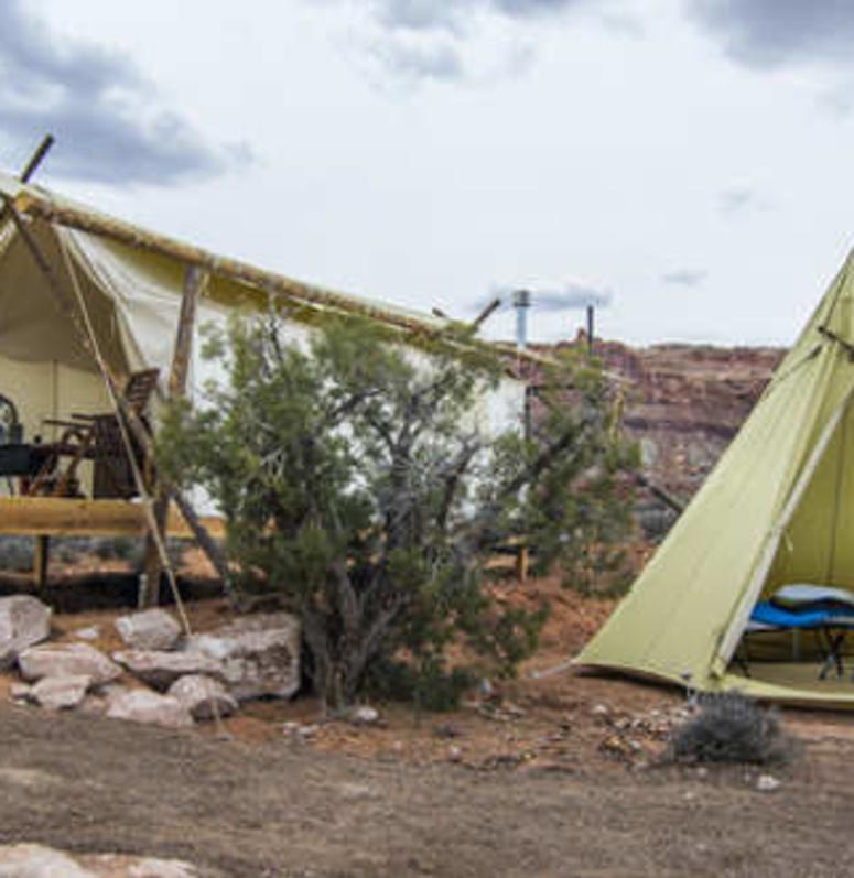 Glamping in Moab